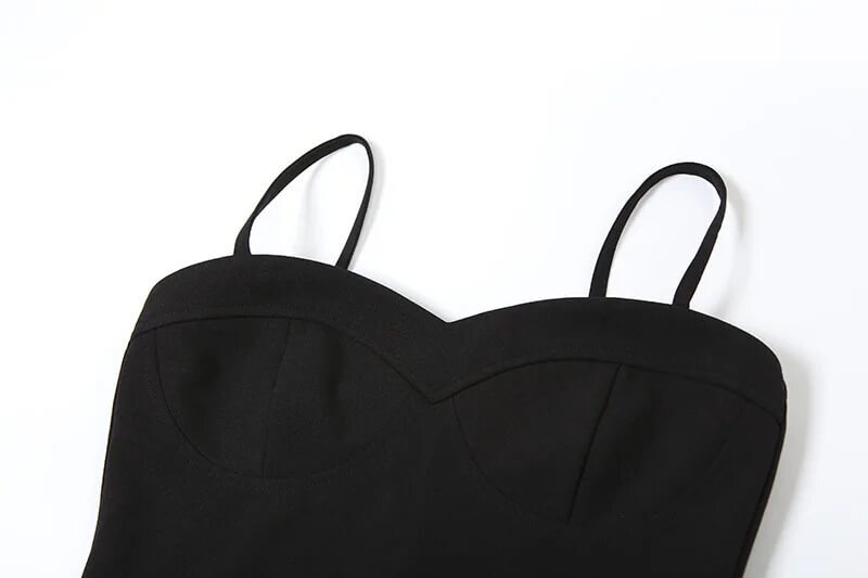 Women’s woman womens petite-, tall-, plus-, size Summer Style sleeveless Strapless spaghetti straps French look Spicy Girl Mesh Black Design High empire waist Quality Slimming Skirt Elegant Ankle-Length midi dresses