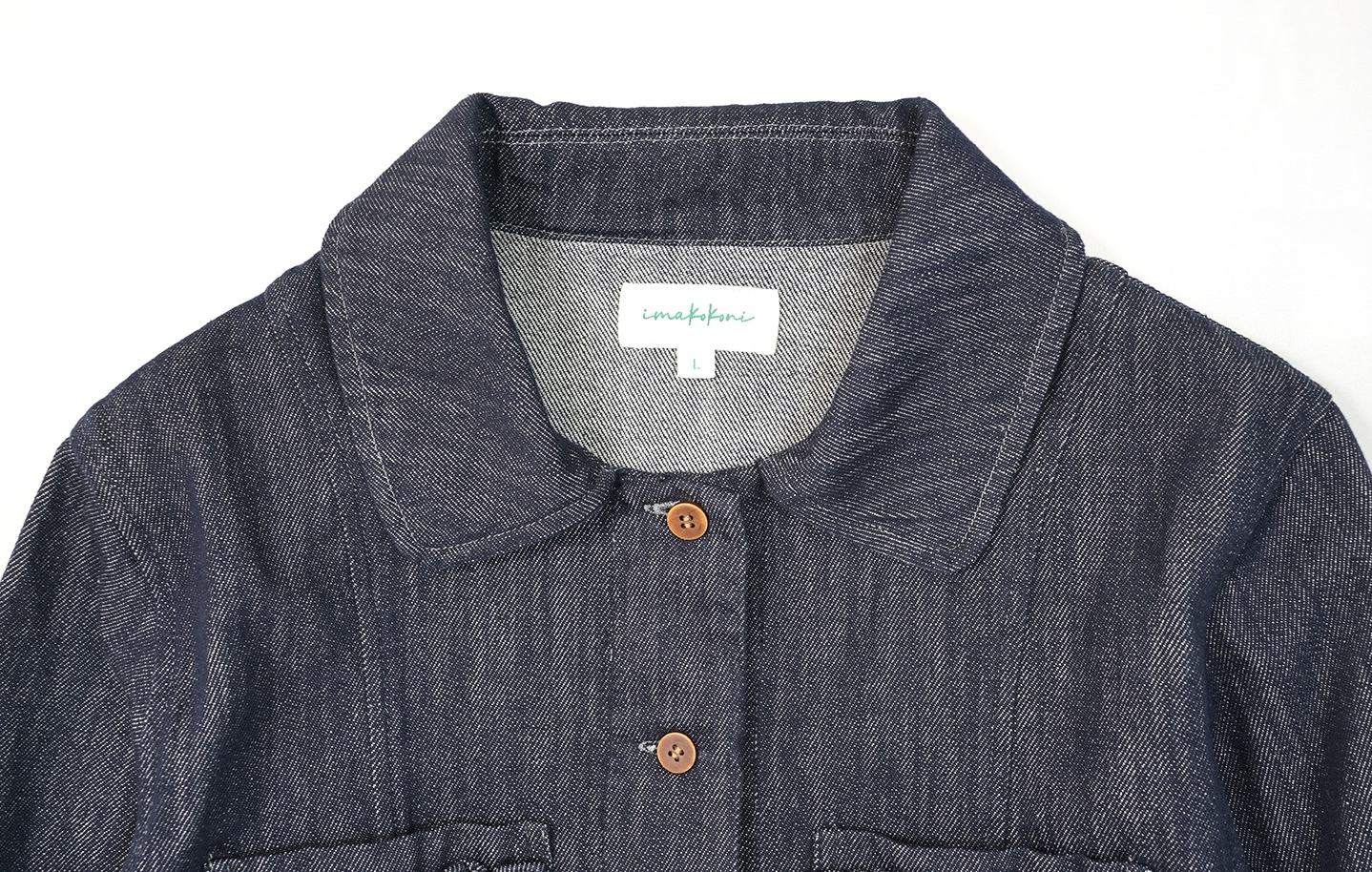 Japanese Cotton Washed Jacket   Women’s Fall Autumn cowboy collar Jackets for Women in black blue Womens hem tie button up chest pockets turn-down collar long sleeves back letter print denim outerwear