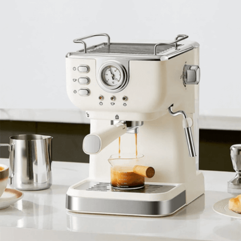 Espresso Machine with Steam Milk Frother 1.5L