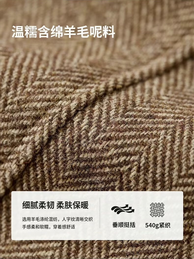 Wool Blend Skirt    Women’s warm elegant classic high rise elastic back band waist basic woolen blend plus size mid-calf midi skirts for woman in brown Vintage Fall Autumn Winter office lady wfh workwear Fashion  #144Q57245