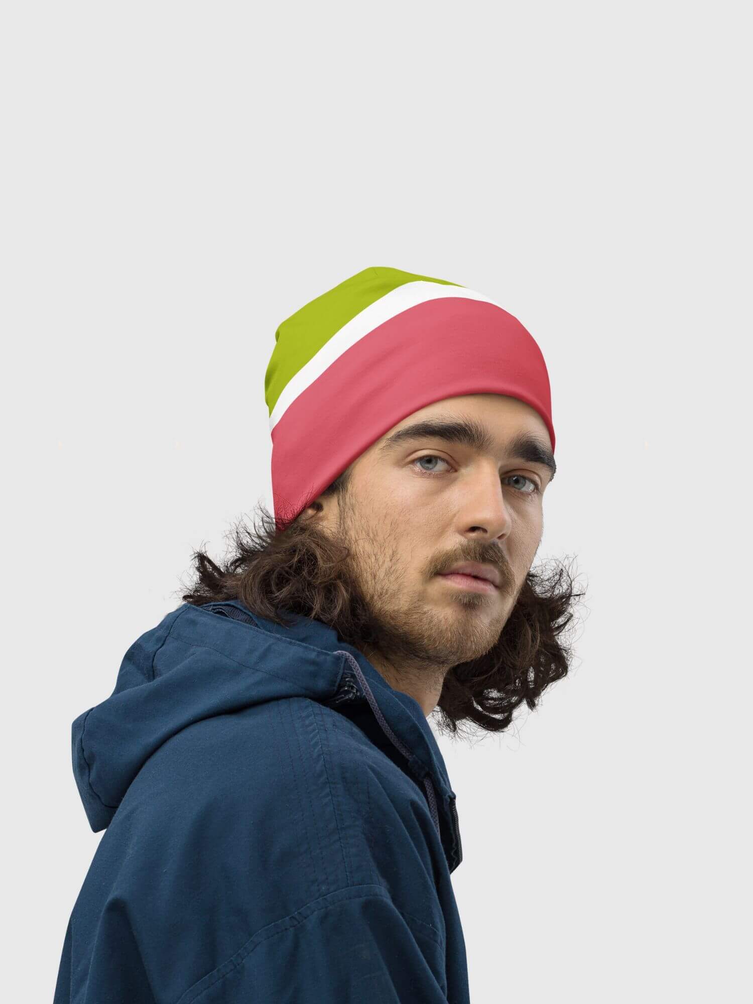 Pastelle Beanie  Genderful Unisex Anywear Mens Women’s Warm Hat High Quality Solid Leisure Sleeve womens Hats Beanies for Man Woman in light green pink dusk pink Mens Womens Headwear