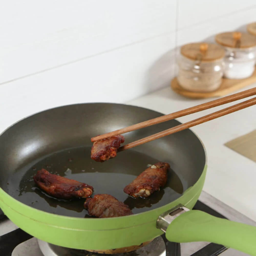 Super Long Cooking Chopsticks 38CM Wooden Cook Noodles Deep Fried Hot Pot Chinese Style Food Sticks Kitchen Tools serveware Tableware in natural wood color