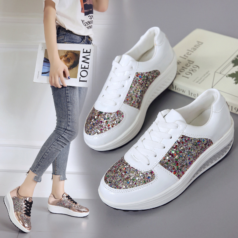 Lace-Up Sneakers white   Women’s Casual Shoes Fashion Breathable Elegant Womens Vulcanized Flats Luxury Footwear for Woman