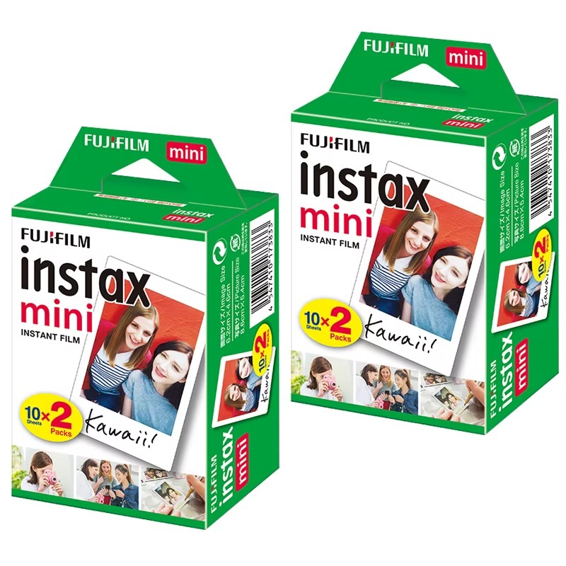 Original Fujifilm Instax Mini 11 Instant Camera Kit with 40 sheets mini film paper camera shoulder strap bag Party vacation getaway holiday accessories bundle kits in Lilac Purple, Blush Pink, Sky Blue, White, Black