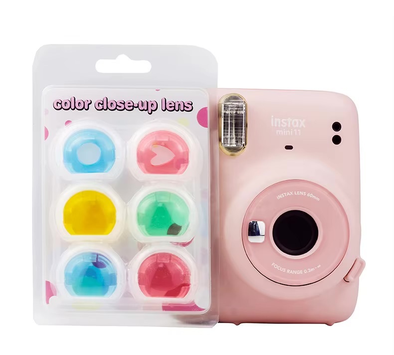 Original Fujifilm Instax Mini 11 Instant Camera Kit with 40 sheets mini film paper camera shoulder strap bag Party vacation getaway holiday accessories bundle kits in Lilac Purple, Blush Pink, Sky Blue, White, Black
