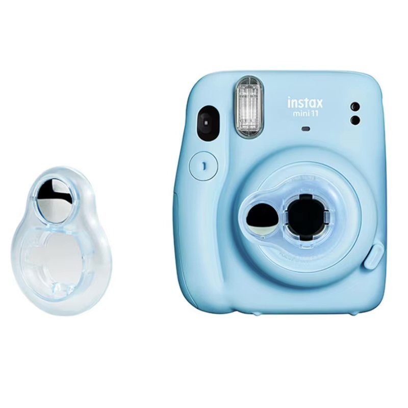 Original Fujifilm Instax Mini 11 Instant Camera Kit with 40 sheets mini film paper camera shoulder strap bag Party vacation getaway holiday accessories bundle kits in Lilac Purple, Blush Pink, Sky Blue, White, Black