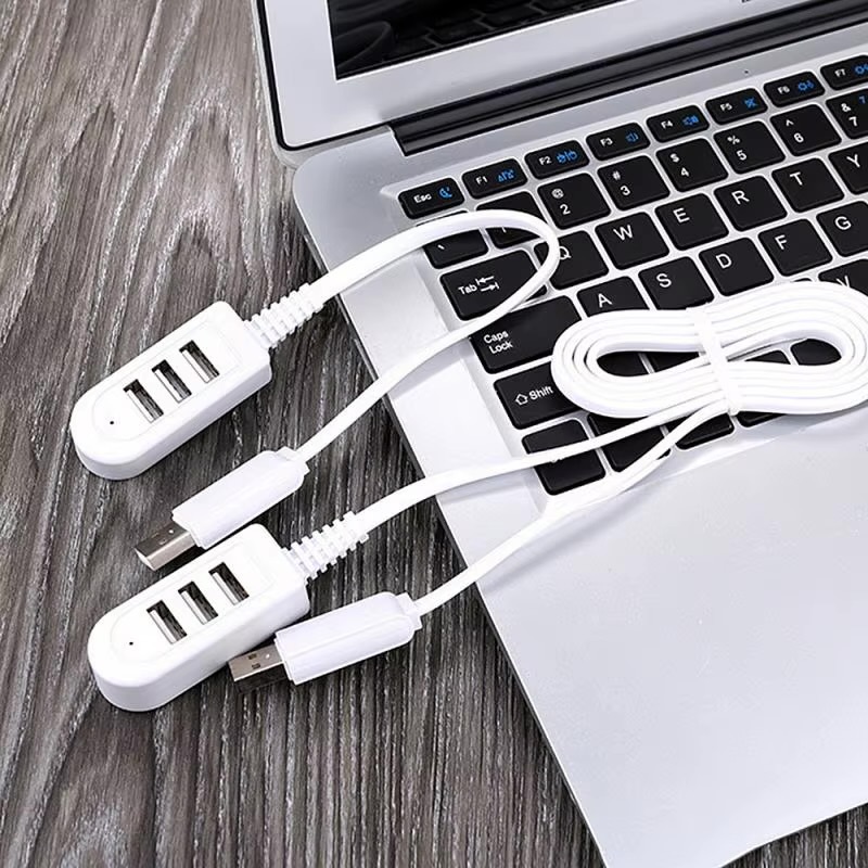 3-Port Multi-USB Hub 5V Splitter  One for Three charger extension cable external extension cables USB3.0 splitters hubs in 30cm and 120cm cable size short long lengths