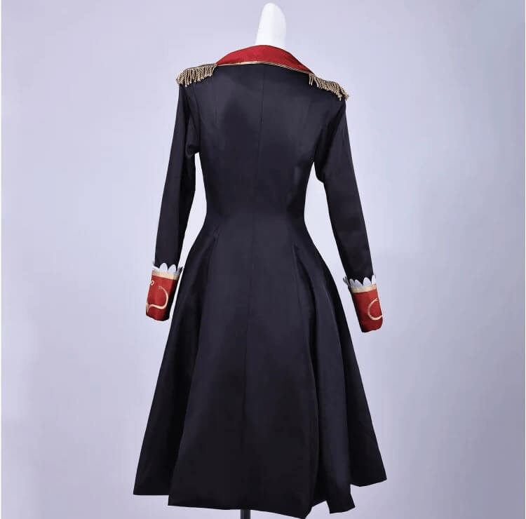 Japanese Anime Houshou Marine petite-, tall-, plus-, size Classic Cosplay Costume Outfit Full Set Wig Hololive Holo Vtuber Halloween Xmas costumes in black white red