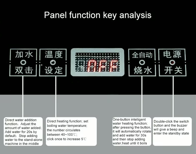 Kettle Electric Fully Automatic Kettle Teapot 1L Stainless Steel Safety Auto-off Kettle Water Dispenser Pumping Stove Set 1L in golden, silver and black color