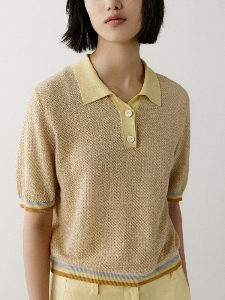 Japan Knit Polo Shirt