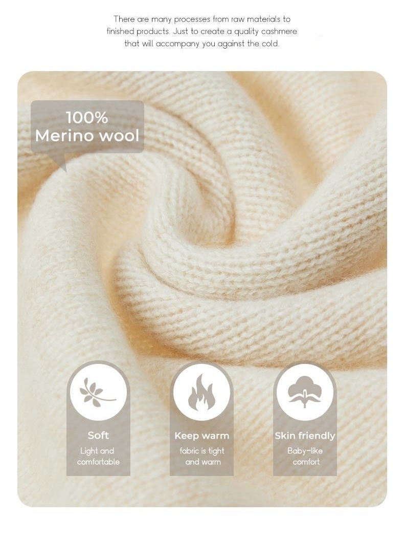 V-Neck Sweater in Merino-Wool      Women's Fall Autumn long sleeves pullovers 100% Merino Wool multicolor cashmere knitwear sweater for woman Female rib bed woolen clothing grace womens cashsoft tops