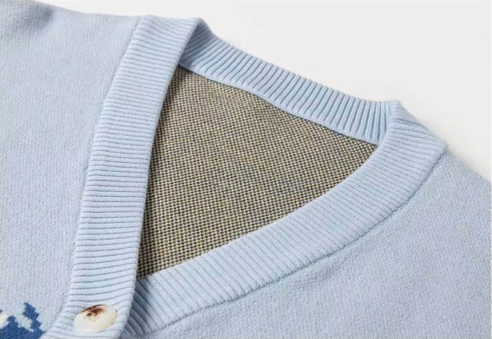 Women’s woman womens Classic French look Art Retro Lazy Style Van Gogh Knitted Sweater Autumn Fall Winter High-end Knitted long-sleeves button-up close v-neck ribbed graphic pattern Top V-Neck Chunky Cardigans in blue with multi