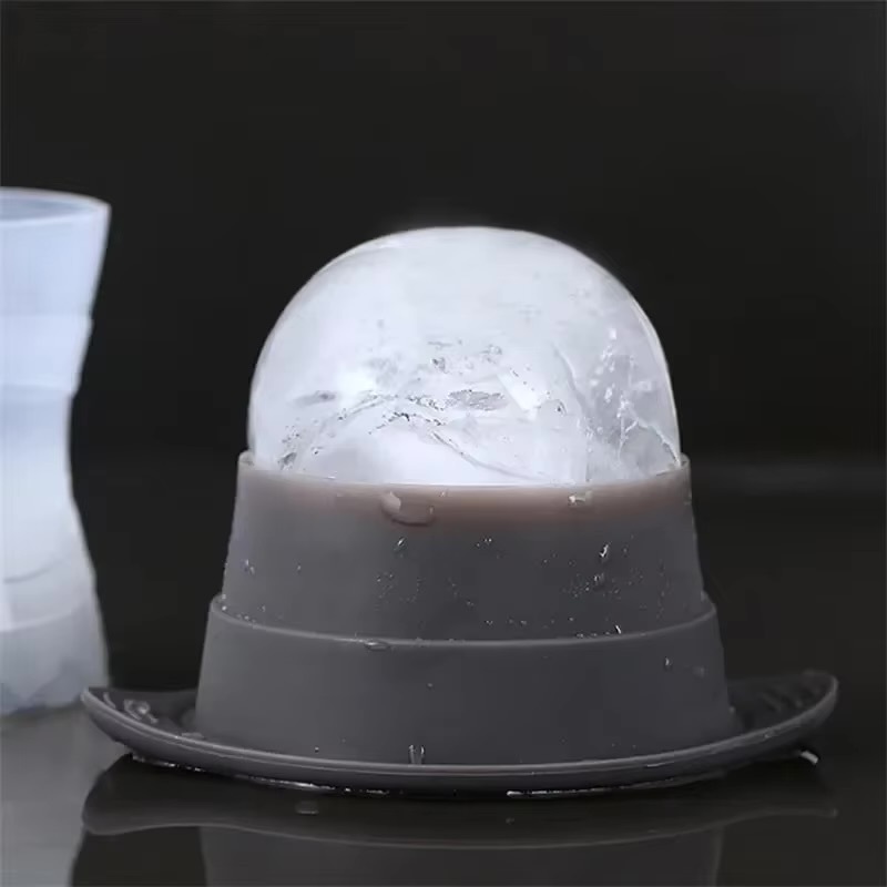 Sphere Ice Cube Maker 5cm    DIY ice cream ball round ice-molds makers Home and Bar Party Kitchen whiskey cocktail form cooler champagne drinkware accessories in Gray grey