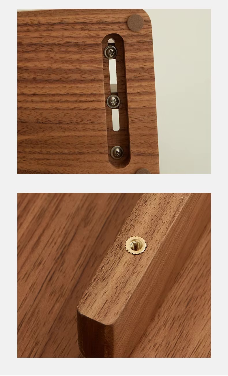 Office Home entryway Japanese Wooden Vertical Laptop letters postal mail notebook, magazine Stand Holder Notebook Tablet Station Support for Macbook Air Pro PC Card Slot Cherry Wooden Holders home decor furniture accessories in dark walnut wood