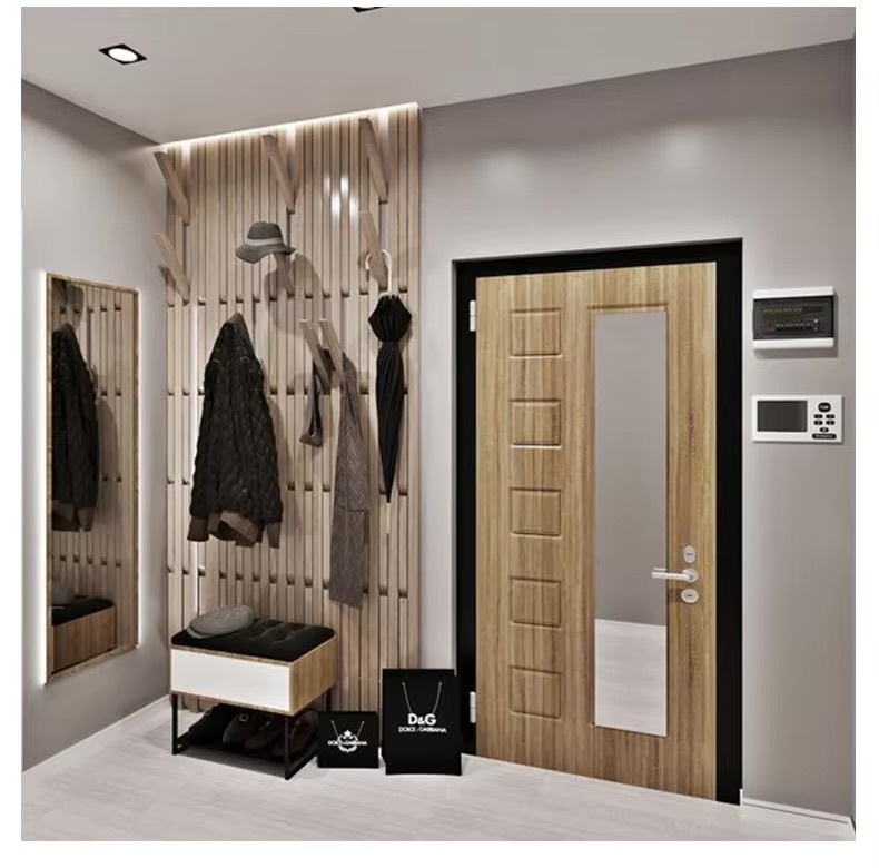 Coat Rack Wall Hanger    Multilayer creativity clothes wood racks hooks Entryway hallway entrance Living room bedroom bathroom sauna wooden coats hangers Closet home furniture