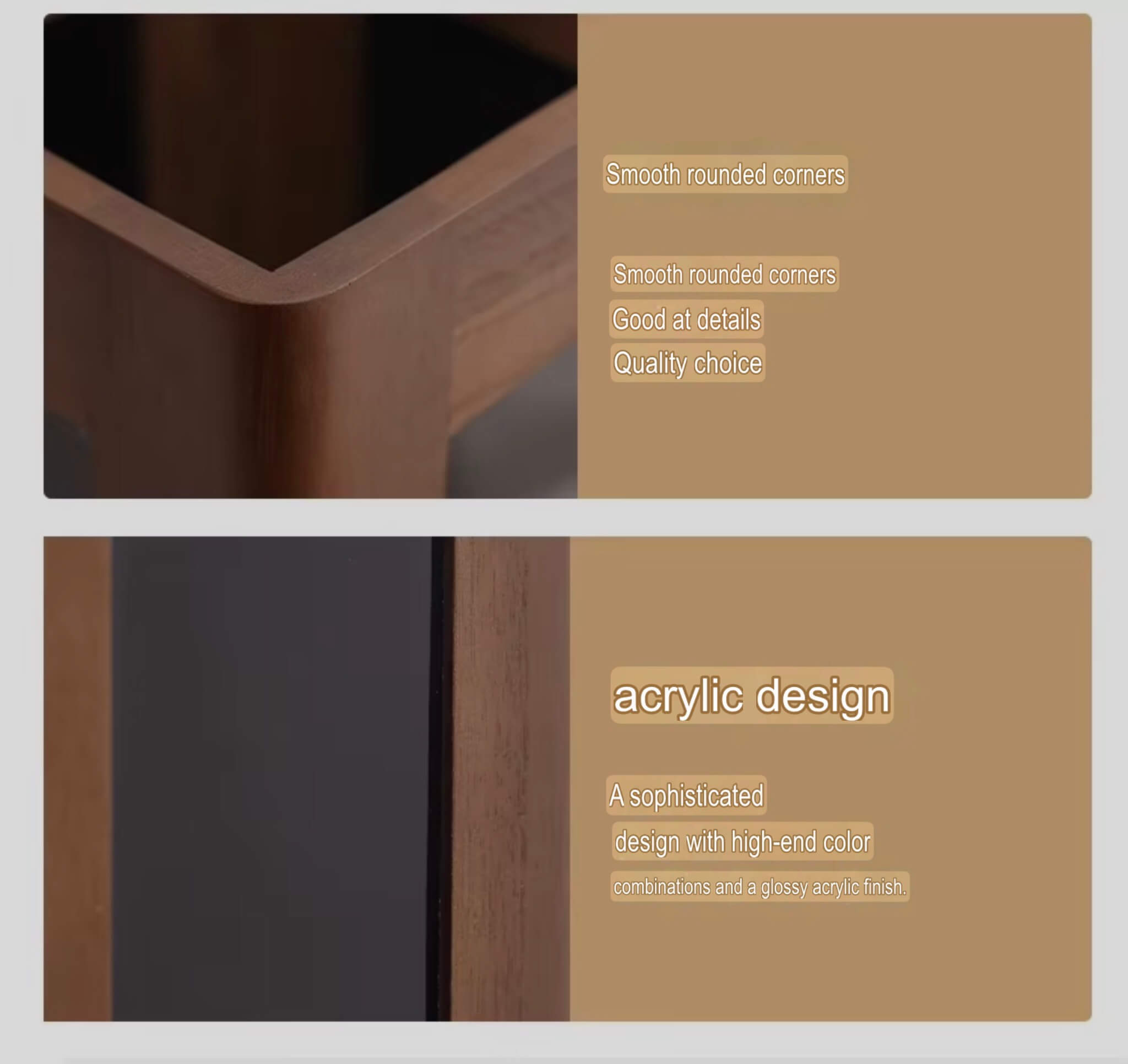 Chinese Style Office Home Entryway Parasol Holder Solid Wood Square Umbrella Stand Hotel Lobby Umbrellas Rack Stable Load-bearing Parasol Stands in dark brown walnut Wooden furniture