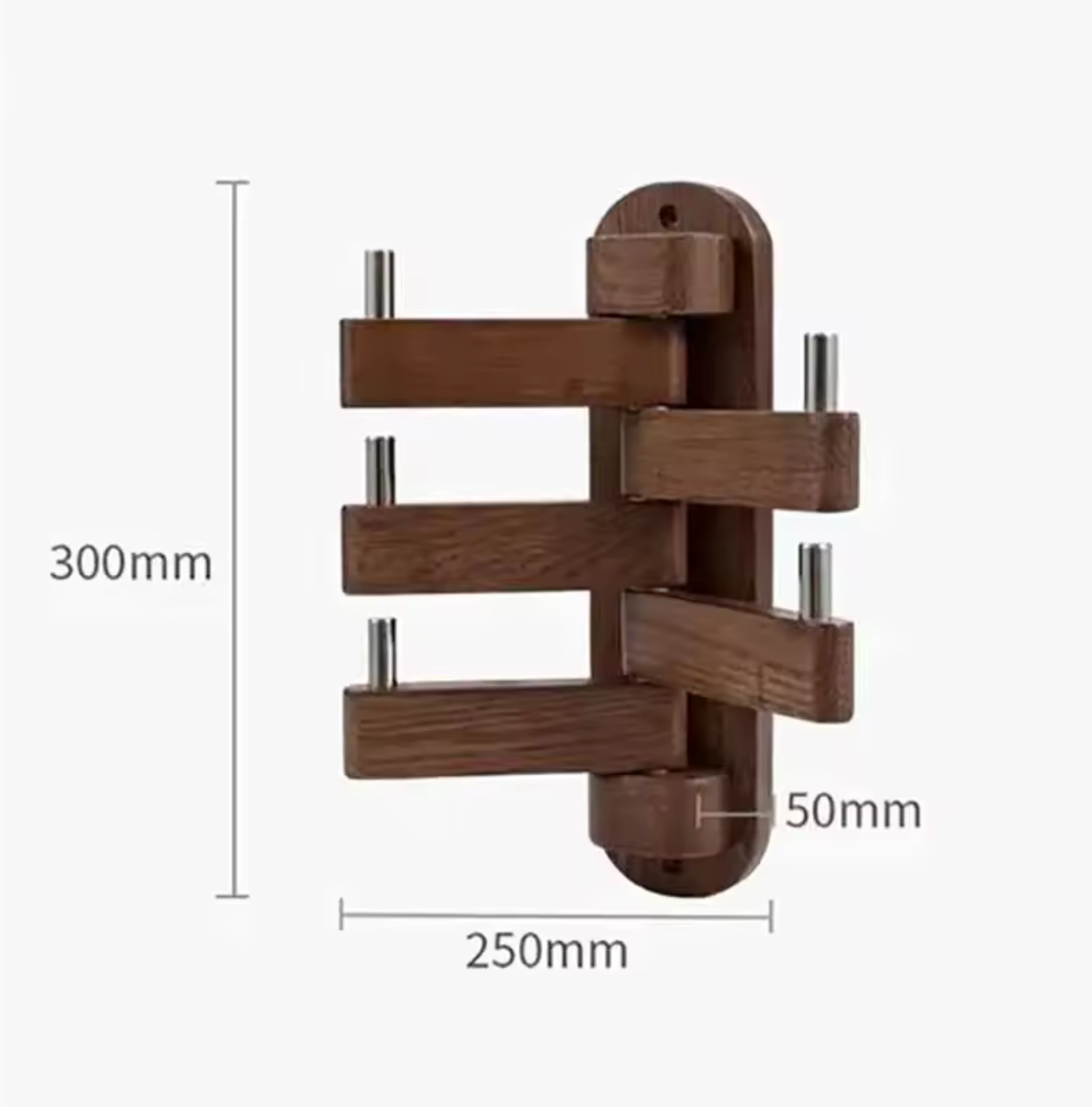 Room Coat Hanger     Solid Wooden Oak organizers for clothes Wall mounted hangers coat racks Entryway hallway bedroom dressing living rooms Gift in dark wood