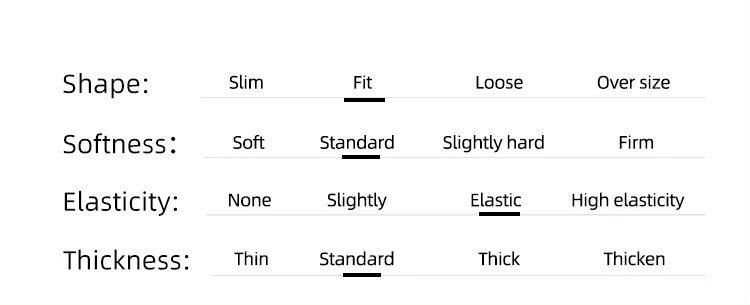 Women t-shirt size chart