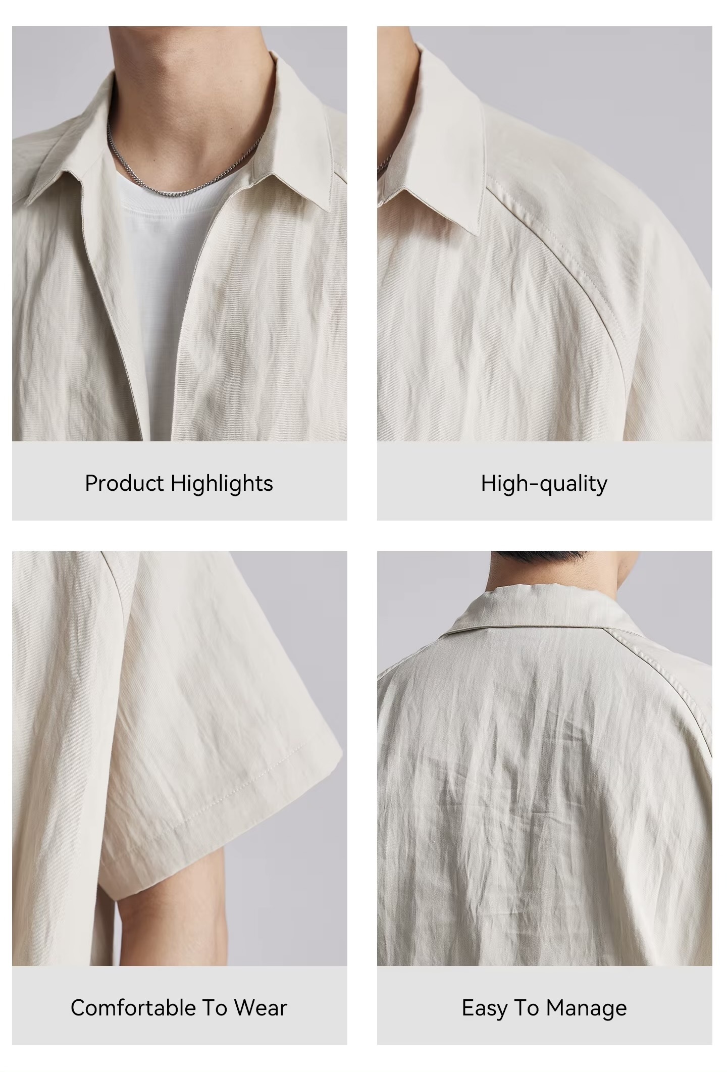 Men’s man mens petite-, tall-, plus-, size Lyocell cotton Fake Two-Piece Summer Raglan Lapel Retro Casual Commuter Short half Sleeves with Drop Shoulder V-neck Commute Versatile Knit Commute Pullover Shirt Top Shirts in apricot