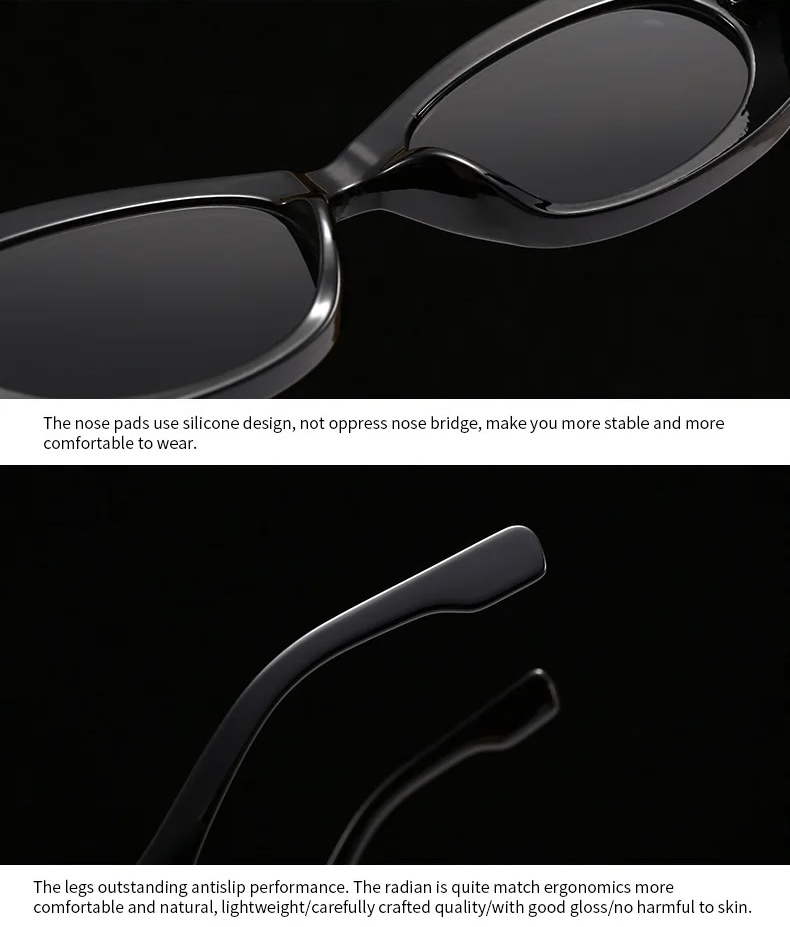 Designer Oval Sunglasses