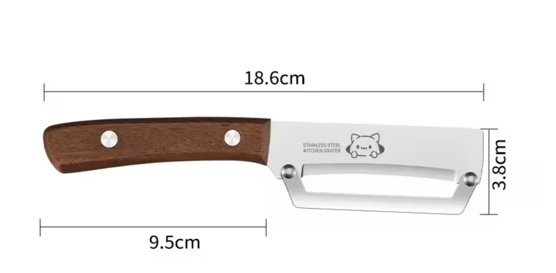 Fruit Paring Knife   Kitchen special open stock preparation stainless steel wooden handle parings knives Portable sugarcane & Vegetable household thick scraping chef shaving graters utensils tools