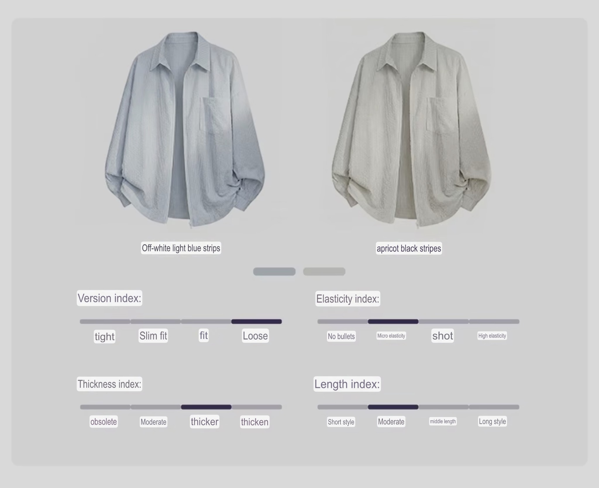 Men&rsquo;s man mens petite-, tall-, plus-, size Light Travel turn-down collar long sleeves with drop shoulder striped zipper close wfh office commute Workwear Streetwear Premium Trendy Spring Summer Fall Autumn Jacket Outerwear outdoor Outwear Jackets in light blue-, apricot-, with white stripes