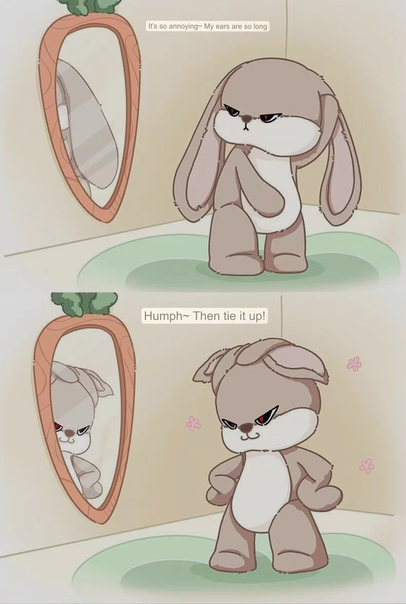 Angry Rabbit Plush Doll 35/45/65cm Large Size Cute Toys Girls Boys Animal Plushie Kawaii Room Decor Toy Dolls Soft Throw Pillow Christmas Gifts Toys