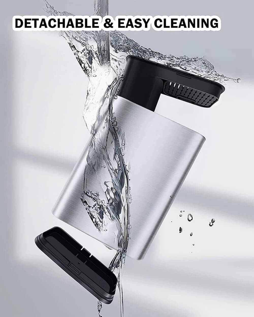 Multifunctional Knife Holder Organizer Knife Fork Spoon Stand Tableware flatware Cutlery Storage Kitchen Chef Knives block Accessories organizers in silver color with black