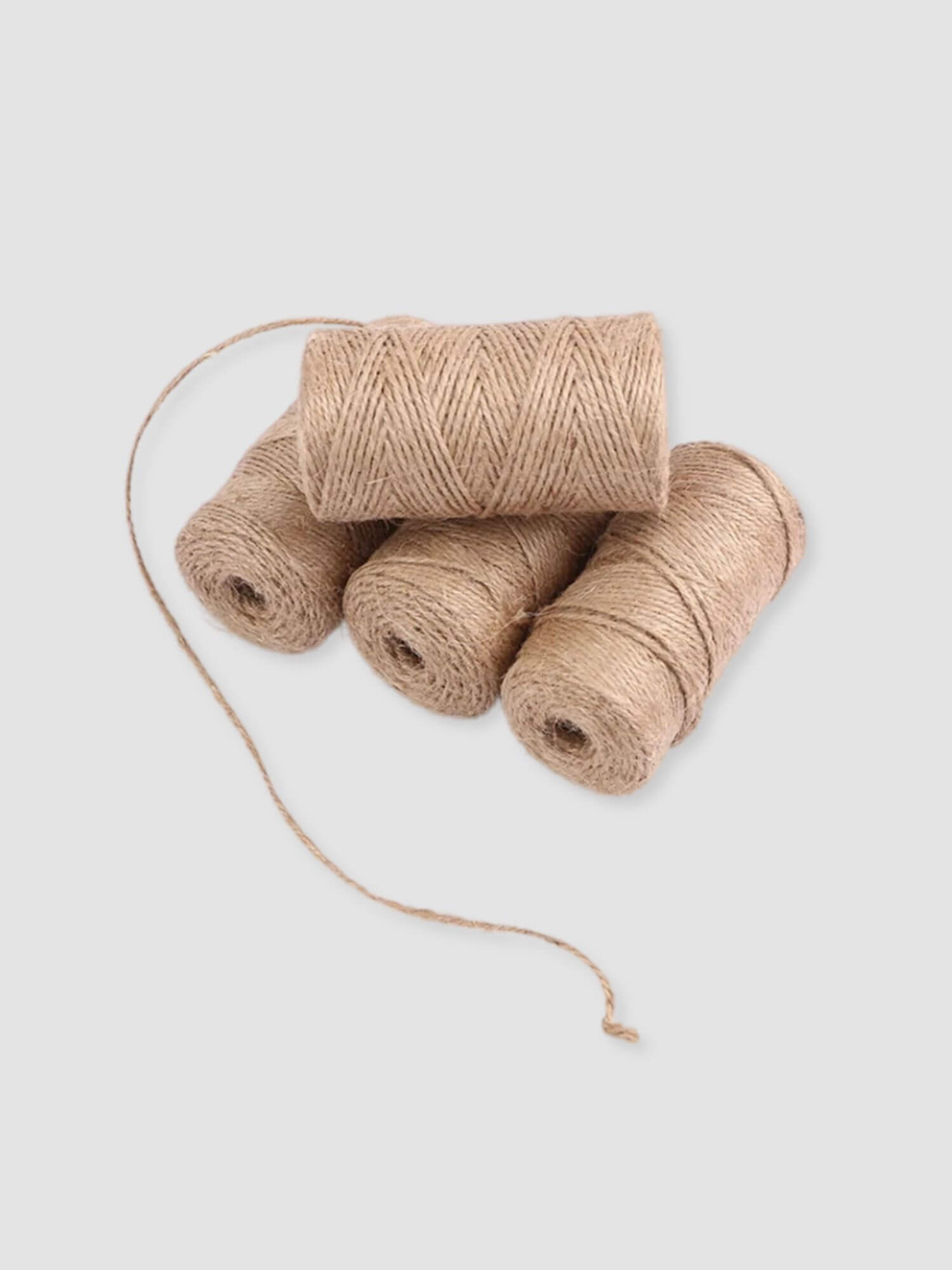 Twisted Cotton Cord Rope 1 Roll    Durable 100m 1mm 2mm 3mm natural beige craft macrame hemp string DIY handmade home decorative office crafts supply