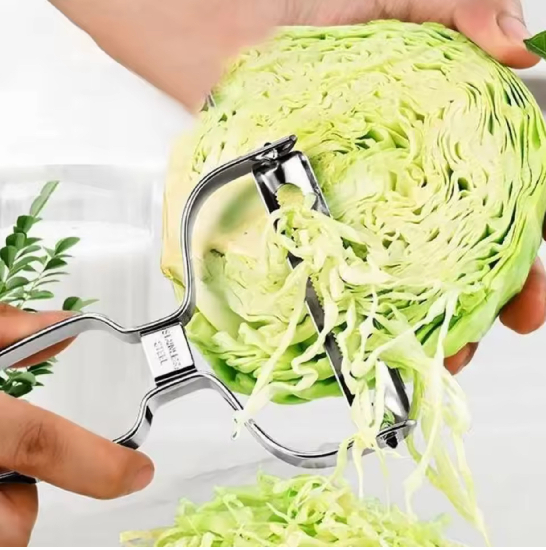 Thin Slice Pairing Knife  Stainless steel paring knives Radish slicing large thin slices Potato peeling tools vegetables slicers accessory aids gadgets Kitchen cooking graters shredders accessories food peelers serrated and flat edge in silver color