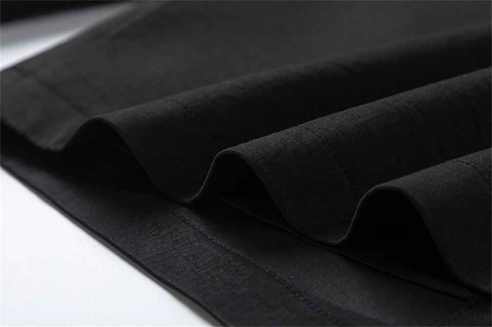 Women's woman womens petite-, tall-, plus-, size Chinese style mandarin collar long sleeves with turn-up cuffs, metal irregular diagonal styled latch button lock close slit side pockets Oversize clothing Trend external clothes Jackets Blazer outwear Fashion outerwear in black with white accent