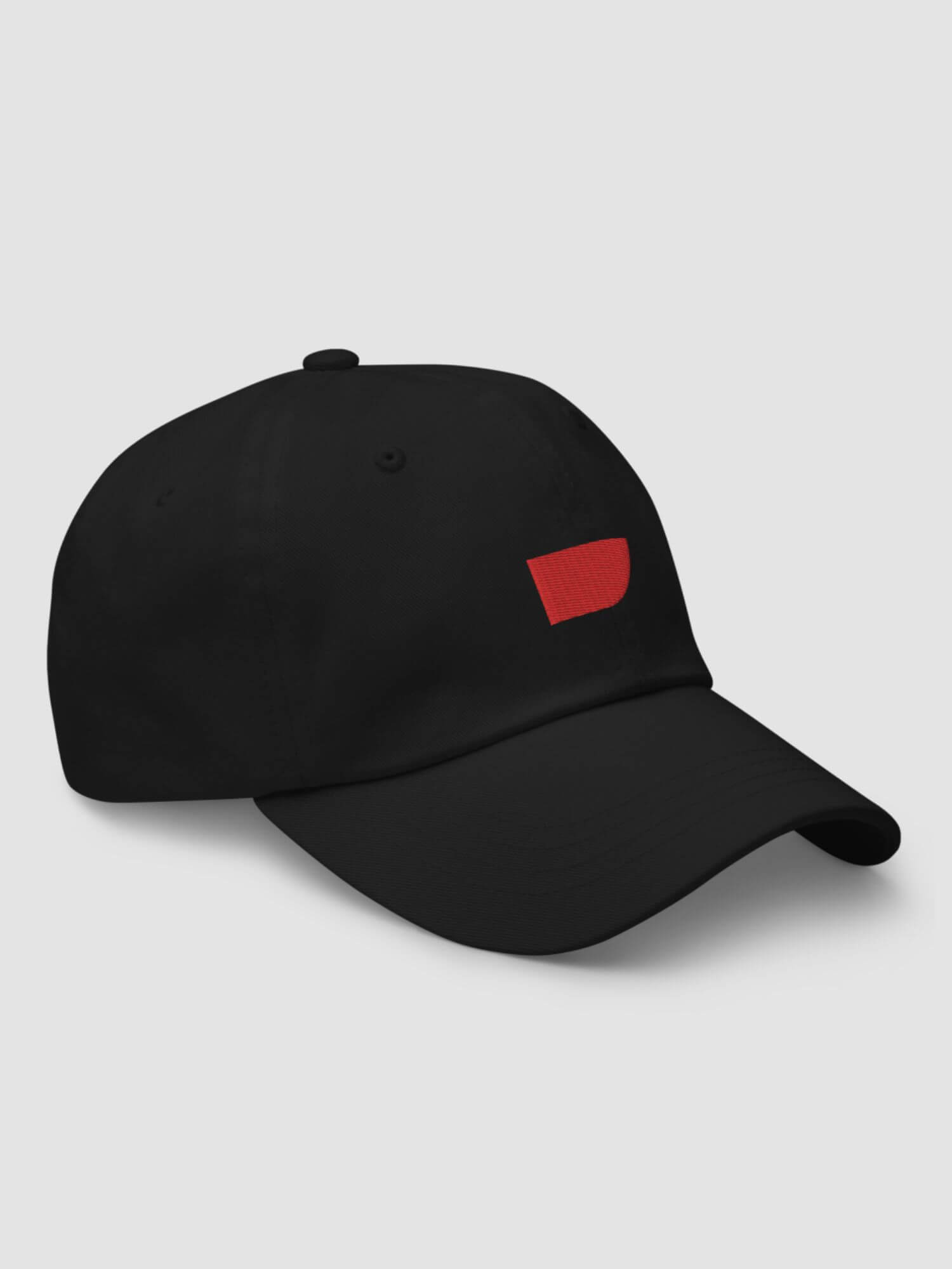 miteigi Logo Dad Hat swish    Genderful Women’s Men’s anywear Fitness Sports Activewear swish miteigi-logo Branded product item gym yoga unisex baseball caps for woman man in goth black with white red Japanese letters Mens Womens punkrock gothic punk headwear hats