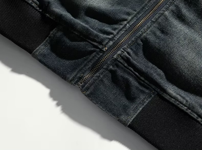 Men&rsquo;s man mens petite-, tall-, plus-, size Trending Light Travel Trendy Spring Summer Fall Autumn Winter all-season formal office commute workwear Outerwear distressed washed denim Jacket outdoor Outwear Jackets in dark blue