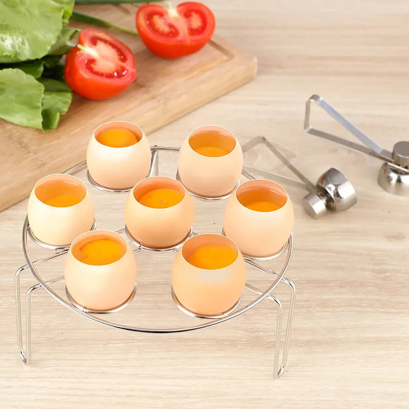 Stainless Steel Egg Topper Cutter Metal Egg Scissors Boiled Raw Opener Creative Kitchen Tool boiled eggs Accessories Cool Gadgets in silver color
