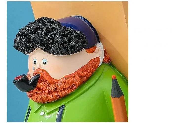 Phone Stand Pen Organizer Storage Holder Desktop Decoration Teachers' Day Gift Cute Mobile Phone Holder Organizers Cellphone Mount Stands Van Gogh