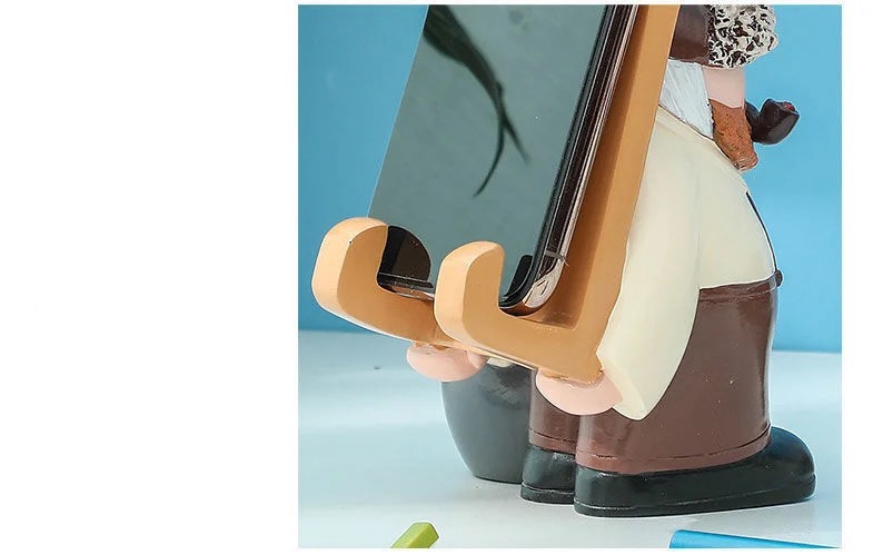 Phone Stand Pen Organizer Storage Holder Desktop Decoration Teachers' Day Gift Cute Mobile Phone Holder Organizers Cellphone Mount Stands Van Gogh