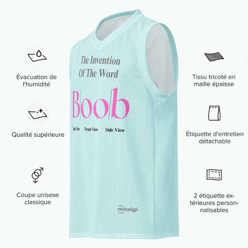 Women’s Basketball Jersey pink   Sports activewear V-neck sleeveless tank strap breathable hollow-out  mesh top for woman in cyan with pink accent Gray grey miteigi logo Womens petite-, tall-, plus-, size fitness Jerseys tops