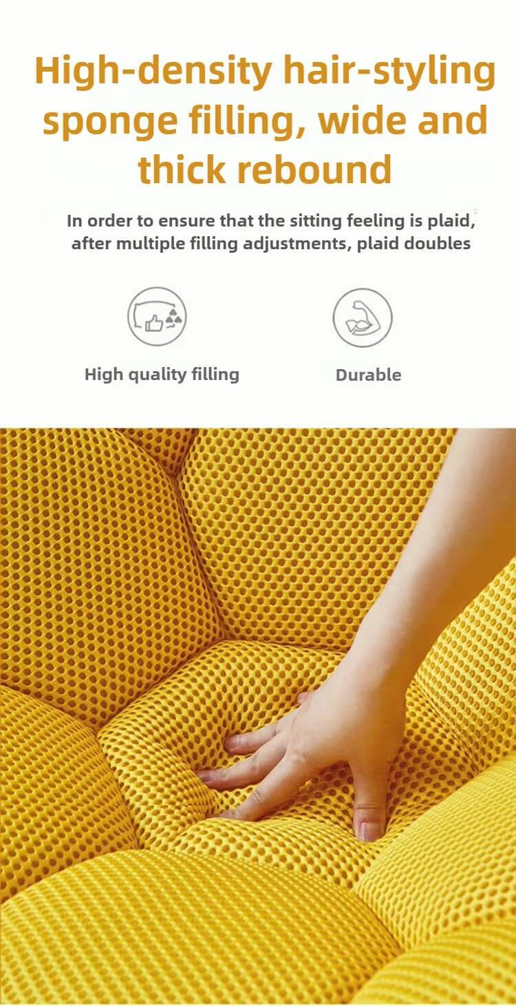 Modern Living Room Single 1 Person Sofa Rotary Lazy Sofa Relaxing Puffs Bedroom Comfortable Chaise Lounge Furniture Sofas Chairs in yellow, white, light green