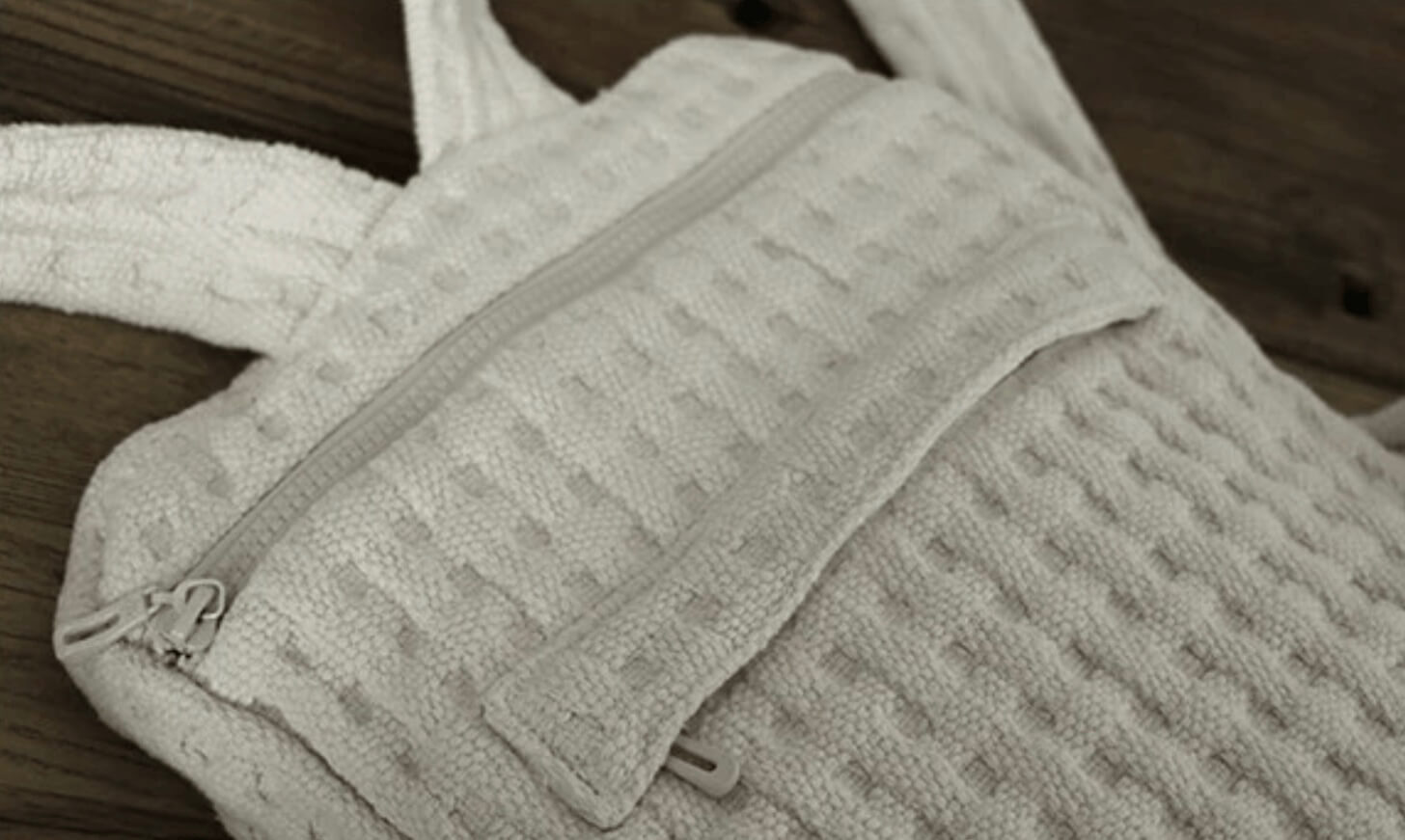 Genflex genderful gender neutral Women’s woman womens Men’s man mens unisex Luxury Fashion Linen Cotton Knitted Backpack With Large Capacity Simple And Casual Versatile And Portable Travel Bags Trendy in light Gray-, grey-, color
