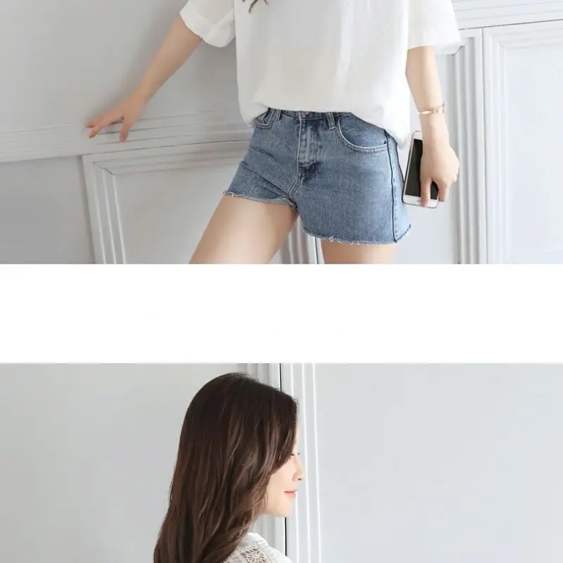 Hollow Out V-Neck Cotton Top  Women’s Design Daily All-match Loose Blouse Womens plus size Korean Style Elegant Office Ladies Casual Summer Fashion Top Classic Tops Short sleeves Blouses for Woman in white