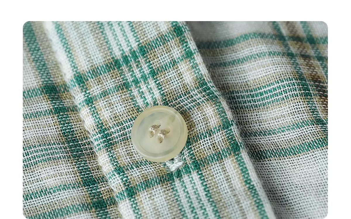 Women’s woman womens petite-, tall-, plus-, size Casual Fall Autumn Winter loose classic Vintage style Long Sleeves v-neck hooded button close Female plaid field Cotton Hood Shirt Jacket trimmed evening Jackets coats in checkered green multi pattern