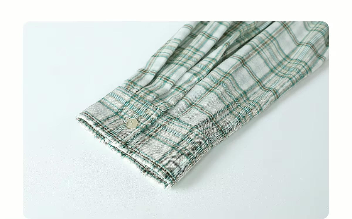 Women’s woman womens petite-, tall-, plus-, size Casual Fall Autumn Winter loose classic Vintage style Long Sleeves v-neck hooded button close Female plaid field Cotton Hood Shirt Jacket trimmed evening Jackets coats in checkered green multi pattern