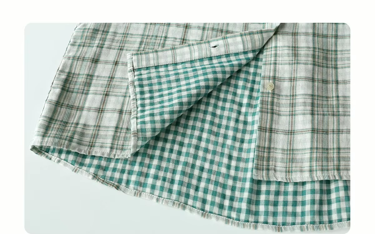 Women’s woman womens petite-, tall-, plus-, size Casual Fall Autumn Winter loose classic Vintage style Long Sleeves v-neck hooded button close Female plaid field Cotton Hood Shirt Jacket trimmed evening Jackets coats in checkered green multi pattern