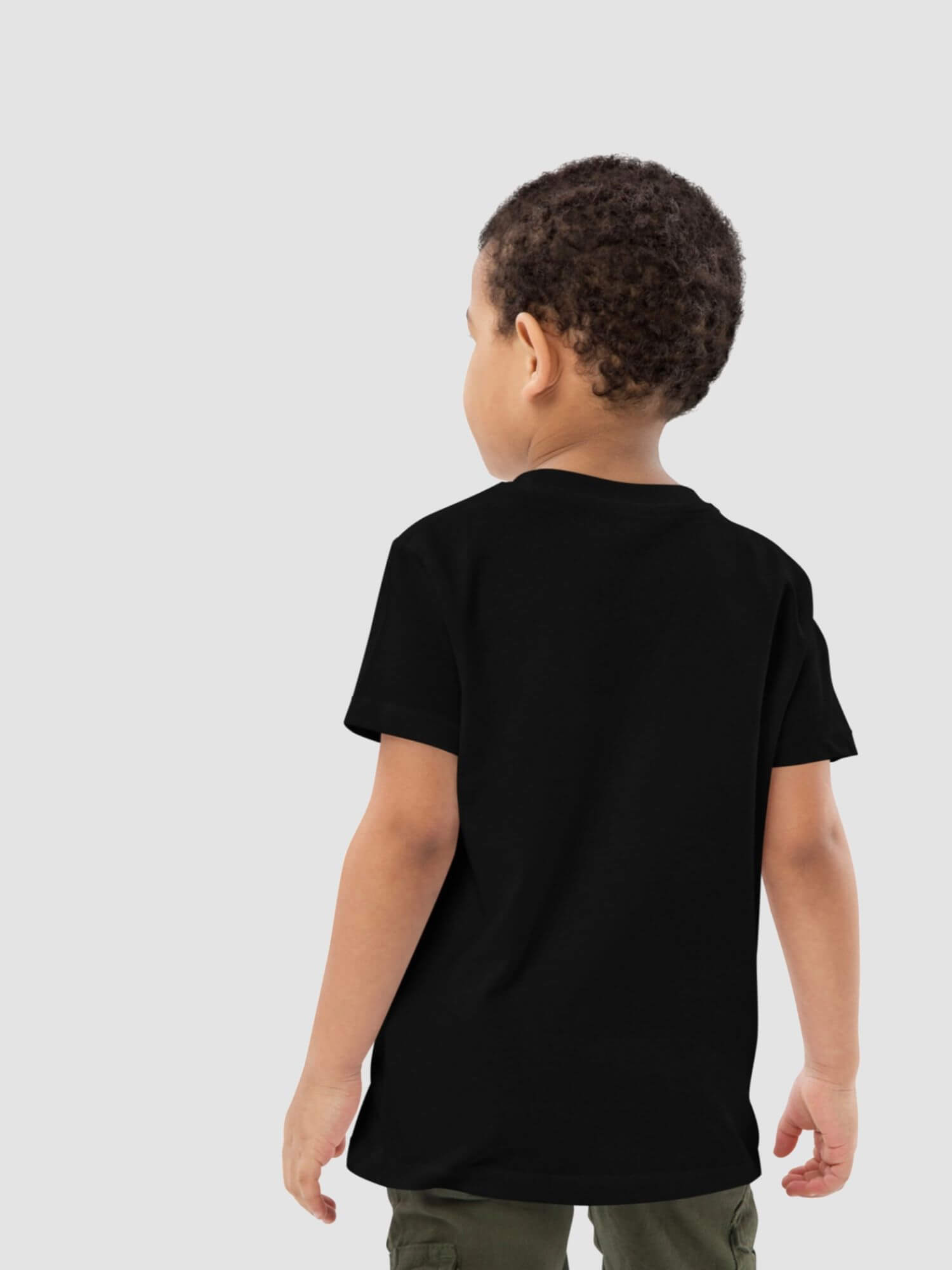 Kids Print Organic Cotton T-Shirt  Boys Disney Mickey Mouse ears profile short sleeves crewneck T-shirts for boy in black Round crew neck o-neck tops Children’s petite-, tall-, plus-, size tees 