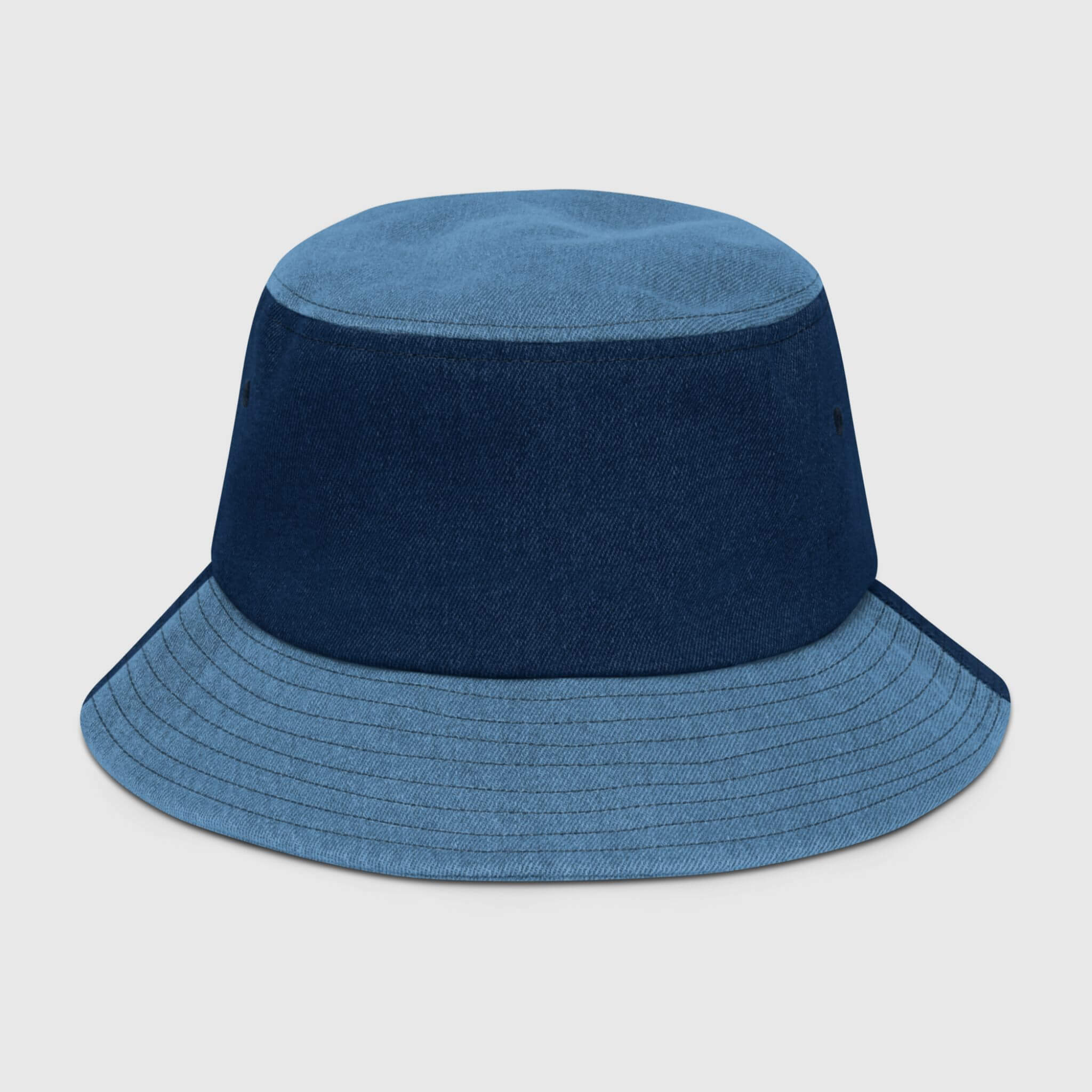 Denim miteigi Undefined Logo Bucket Hat miteigi Logo Branded product item unisex anywear Women’s Men’s 100% Cotton sunshade foldable hats for man woman in patchwork blue Mens Womens headwear