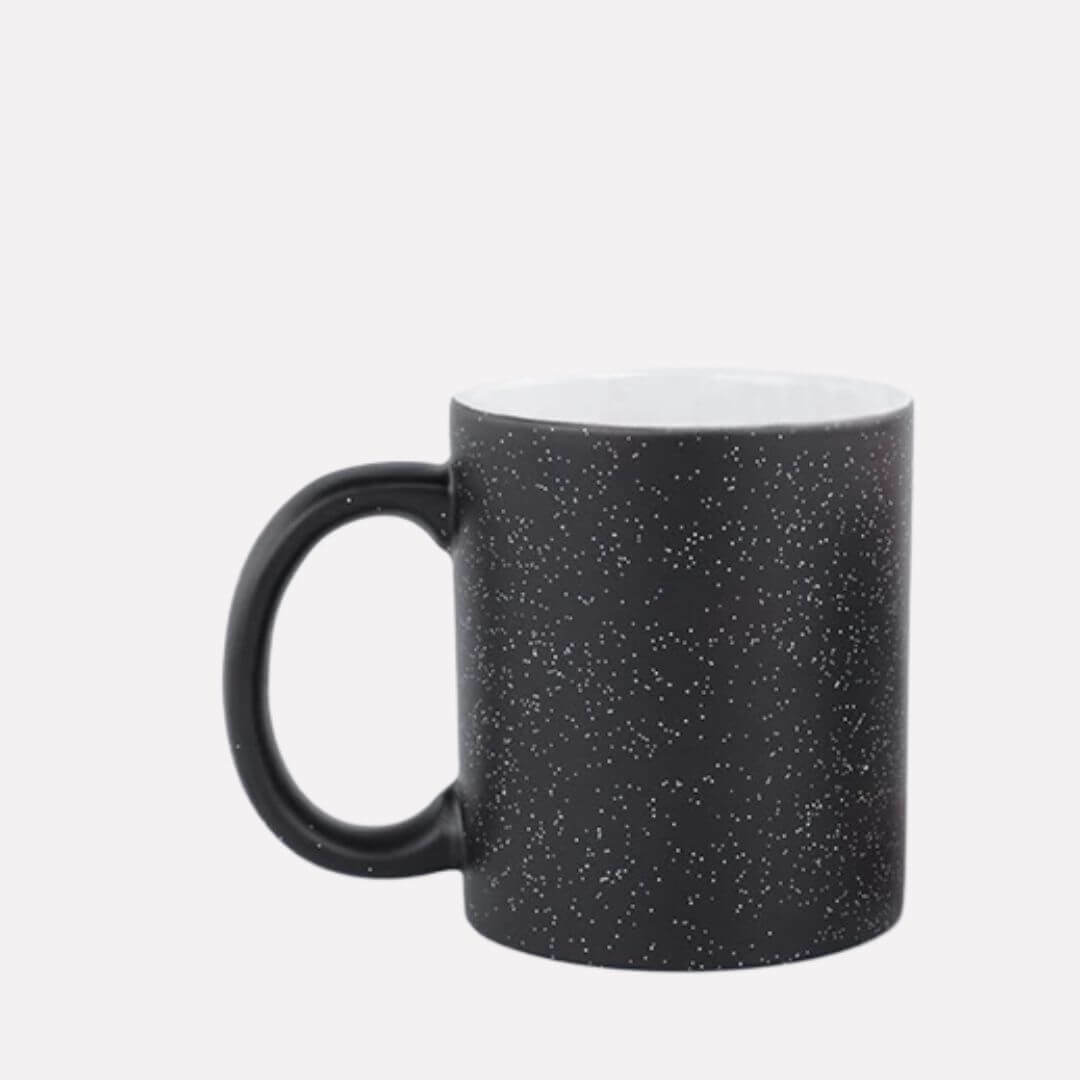 Starry Mug   Sky Color Changing, Creative Personality Heating Color Cups, Coffee drinks mugs in black Unique Gift