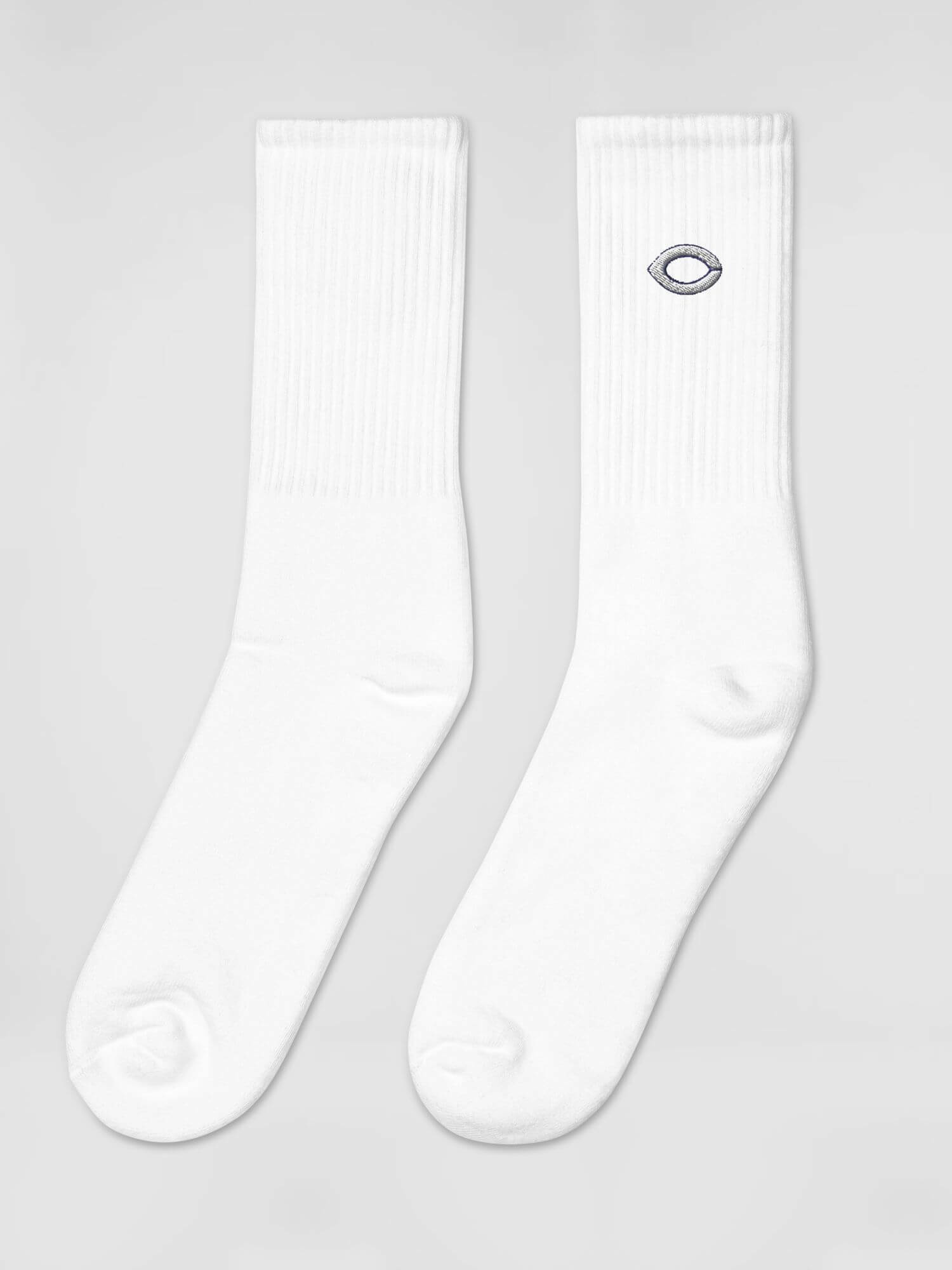 Hiroshima Toyo Carp Embroidered Socks  Unisex any wear Men’s Women’s Japanese cotton-blend Baseball team mid tube height ribbed mens womens banded socks in white Man Woman Japan footwear 