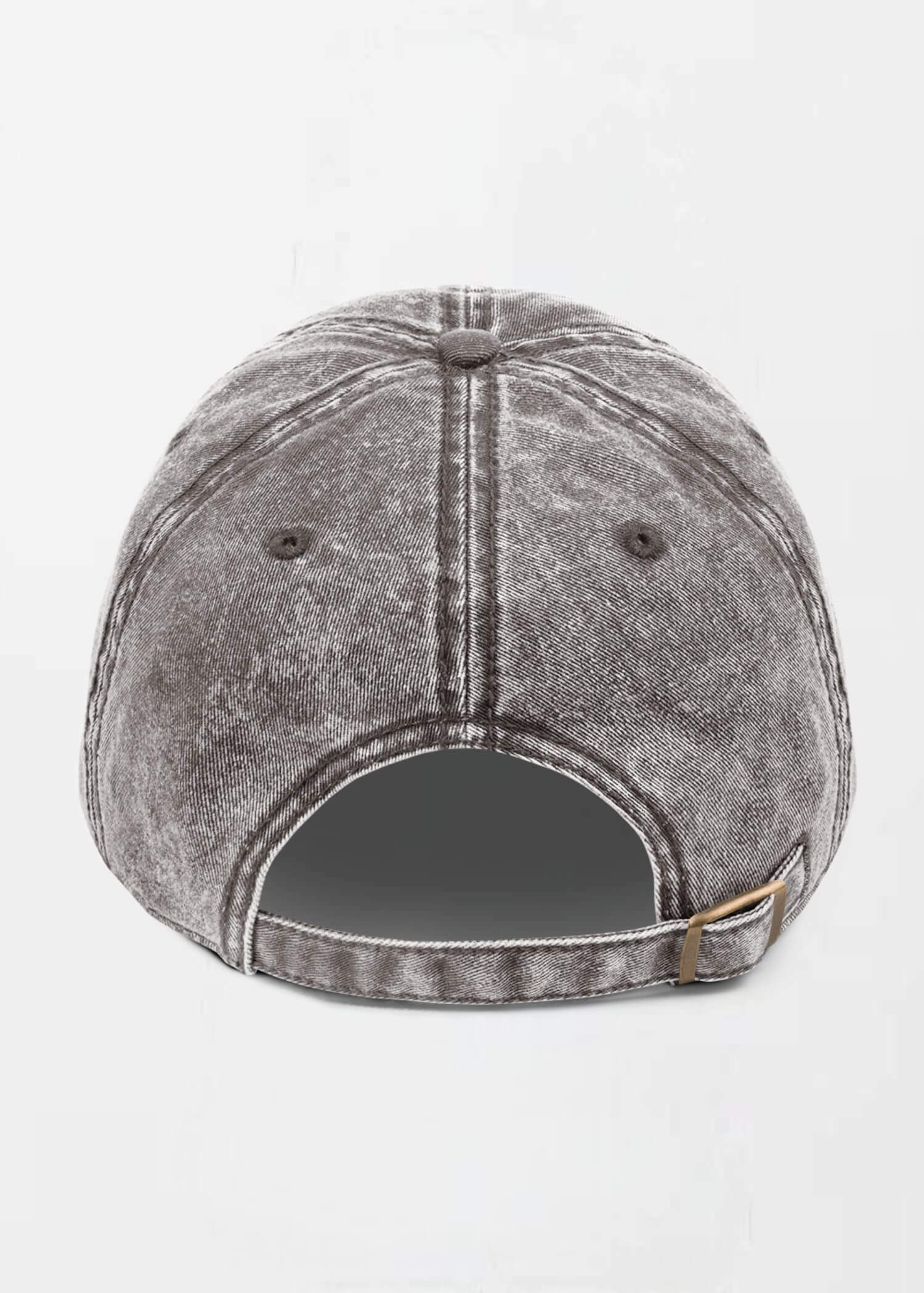 miteigi Vintage Cotton Twill Baseball Hat miteigi-logo branded women’s men’s unisex anywear gym yoga item baseball caps for man woman in charcoal Gray grey Womens Mens Genderful headwear hats