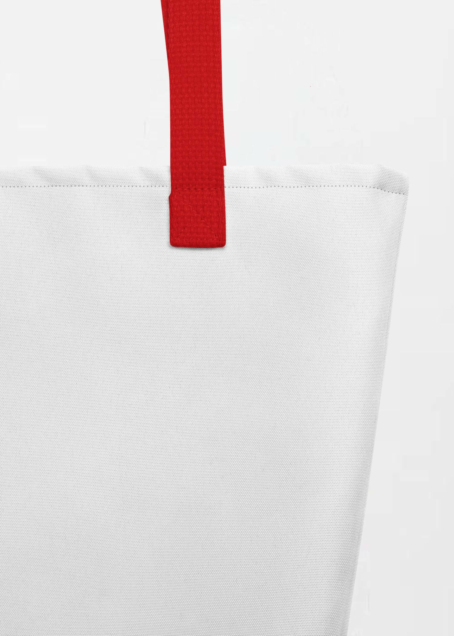 Large Arch Logo Tote Bag est. 2017 miteigi Logo Branded product item miteigiYūki Fitness Sports Activewear by miteigi products brand items luggage baggage bags multicolor White red