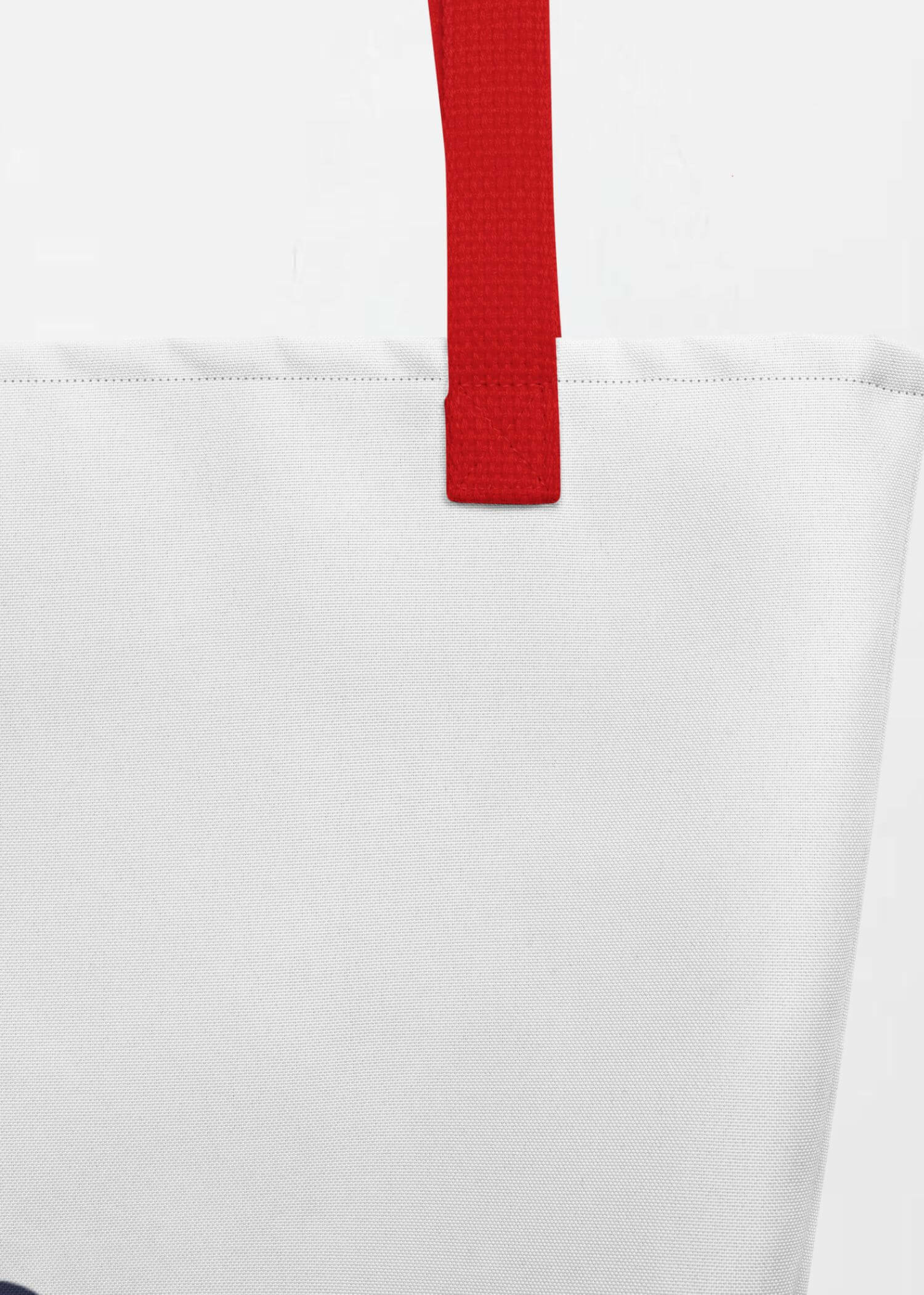 Large Arch Logo Tote Bag EST. 2017 miteigi Logo Branded product item miteigiYūki Fitness Sports Activewear by miteigi products brand items luggage baggage bags multicolor White red